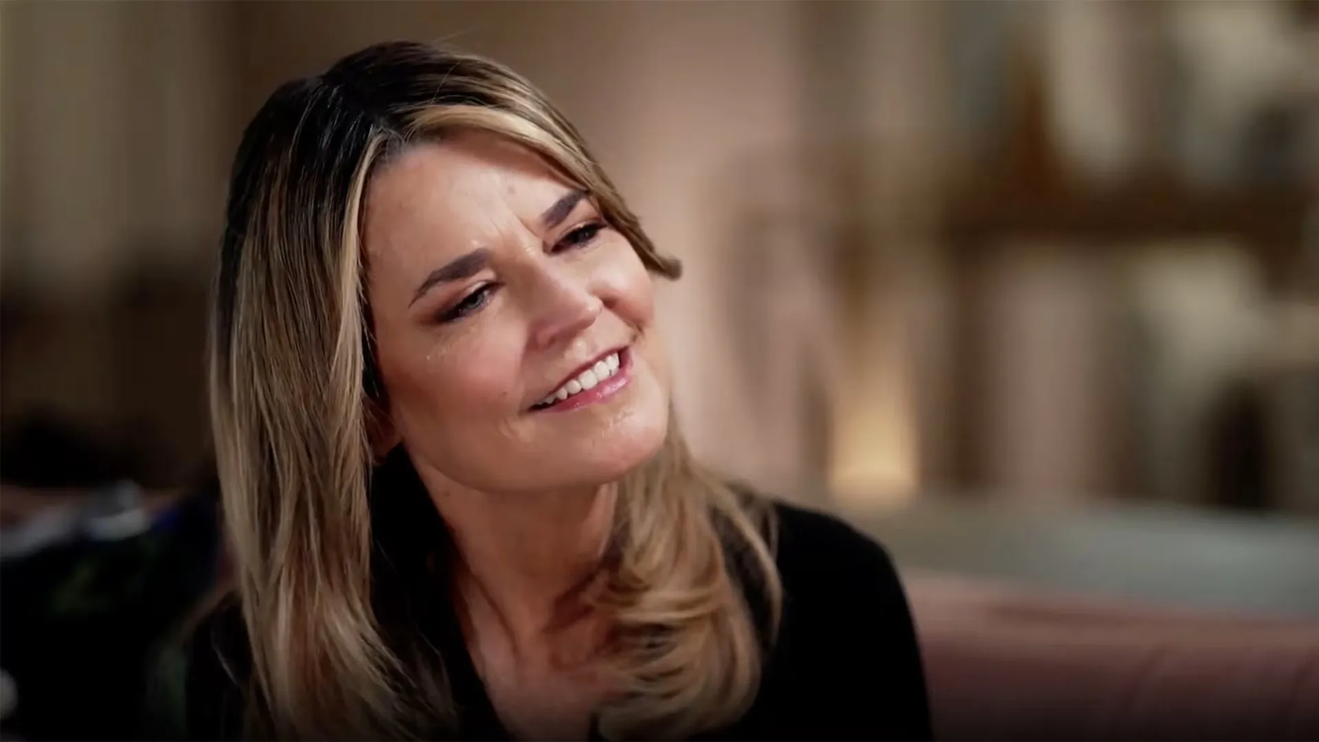 Savannah Guthrie speaks with Hoda Kotb during a Today interview about her planned return to NBC