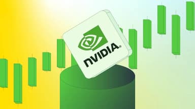 Nvidia CEO Jensen Huang at a company event in a Yahoo Finance-syndicated file photo used for coverage of the crypto-mining revenue lawsuit