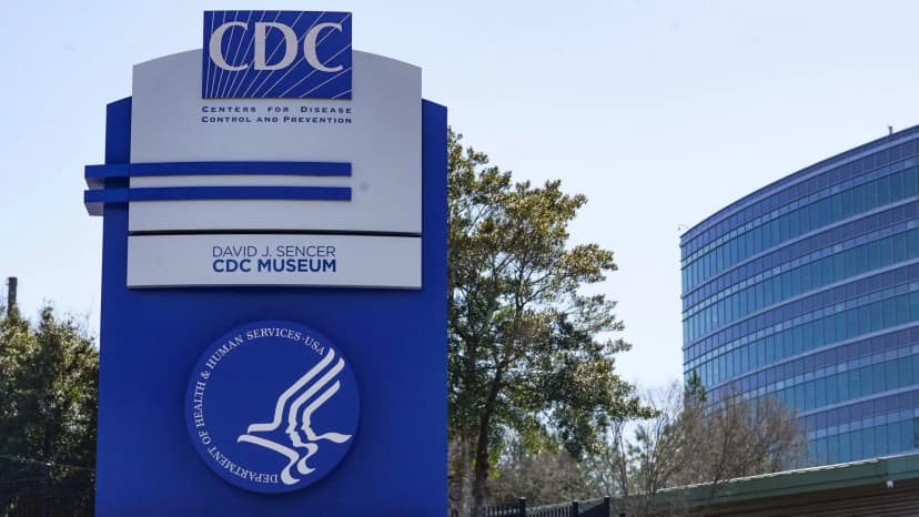 CDC campus sign outside the agency's Roybal headquarters in Atlanta
