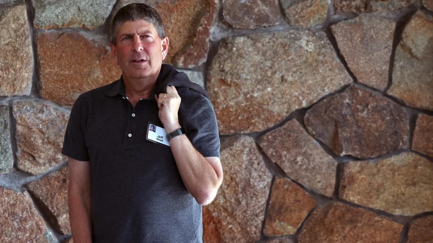 Jeff Shell in a press photo used in reporting on his departure from Paramount