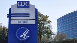 CDC campus sign outside the agency's Roybal headquarters in Atlanta