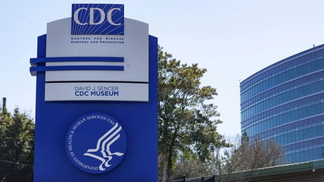 CDC campus sign outside the agency's Roybal headquarters in Atlanta