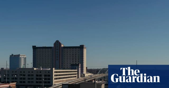 Downtown Shreveport skyline in Louisiana after police responded to the multi-scene child-killings case