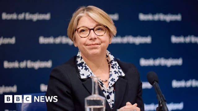 Illustratives Bild aus der BBC-Berichterstattung zur Warnung der Bank of England vor Börsenrisiken.