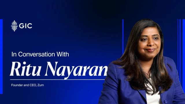 Ritu Narayan speaks while seated during an interview recording.