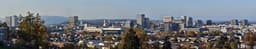 Panoramic view of the Zurich skyline in 2024, showing the city's commercial and residential districts