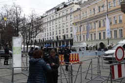The 2026 Munich Security Conference venue at Hotel Bayerischer Hof, where European defense spending and Franco-German tensions dominated discussions