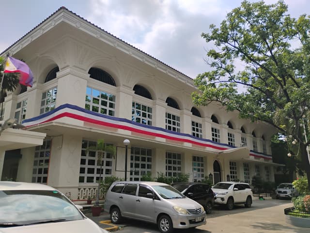 The Department of Health building in Manila, Philippines, photographed in June 2025