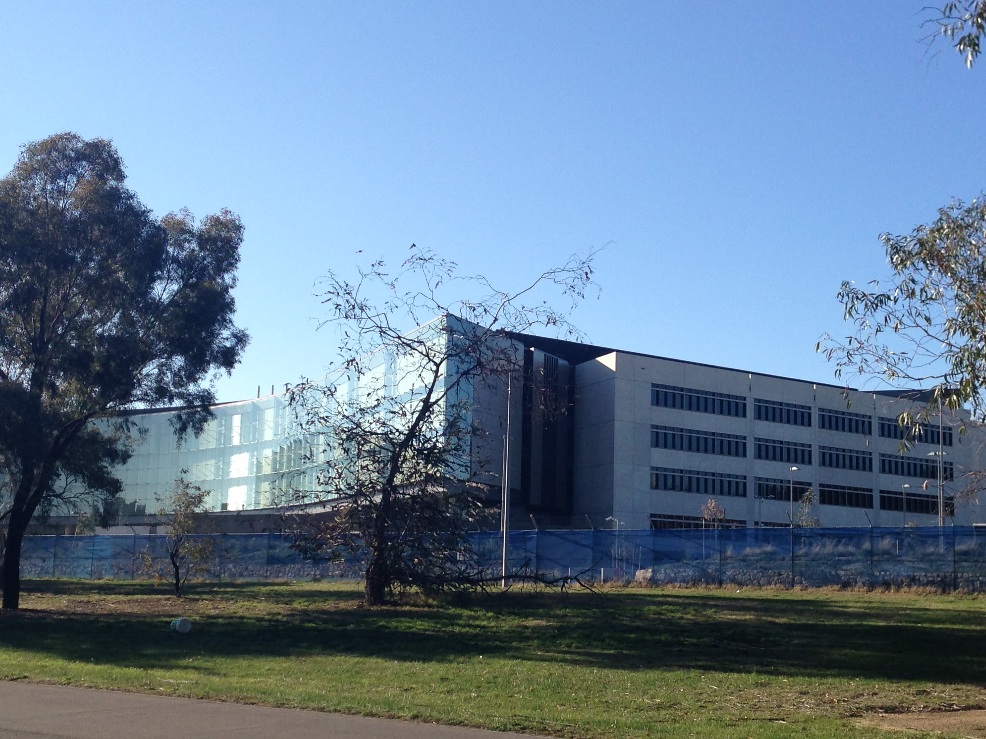 The new central office building of the Australian Security Intelligence Organisation in Canberra