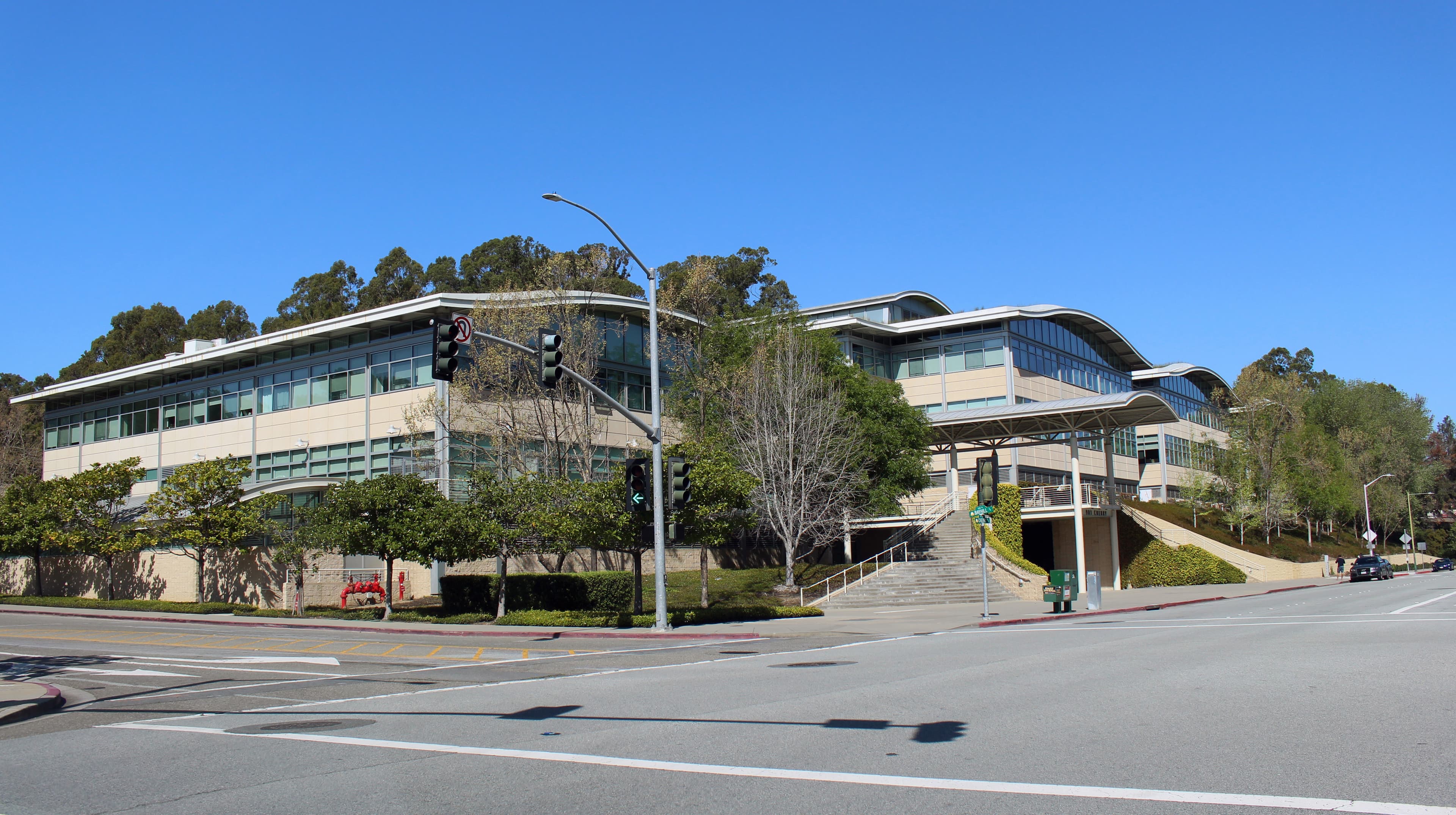 YouTube headquarters at 901 Cherry Avenue in San Bruno, California