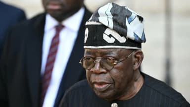 Nigeria's President Bola Tinubu in central London during a March 2026 visit to the United Kingdom.