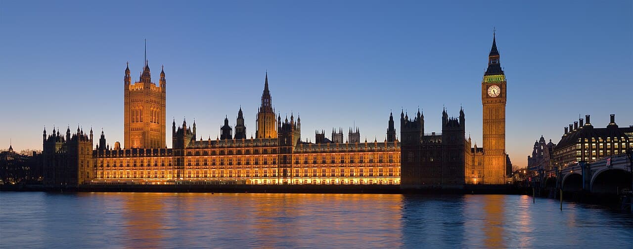 The Palace of Westminster in London, seat of the UK Parliament where the Online Safety Act amendments will be debated